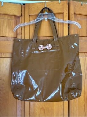 Zac Posen Z Spoke Patent Leather Tote